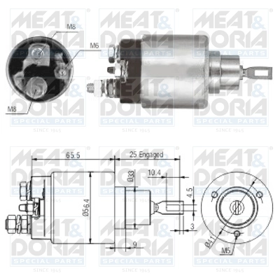 Solenoid Switch, starter